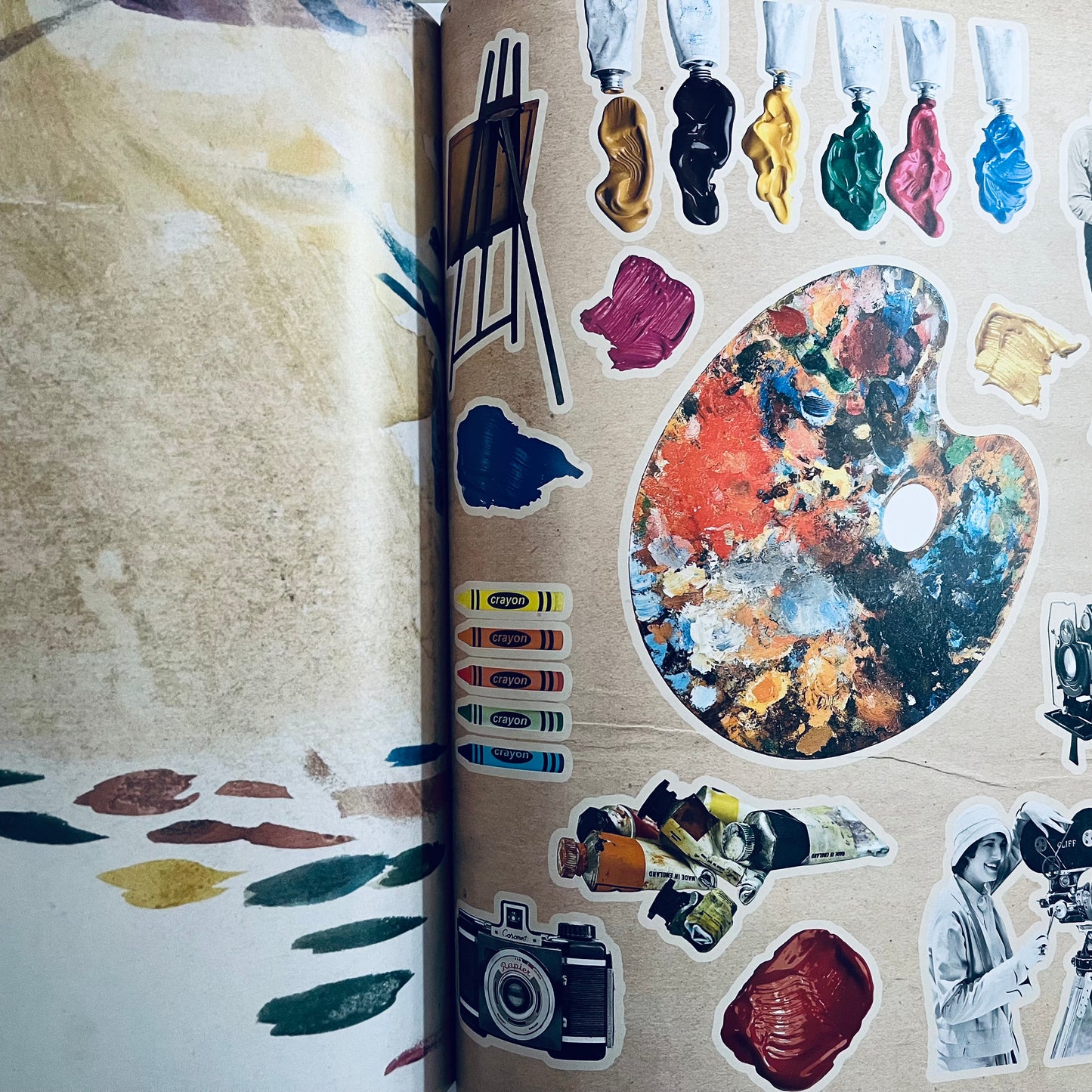 Make a Vision Board: A Manifesting Collage Book
