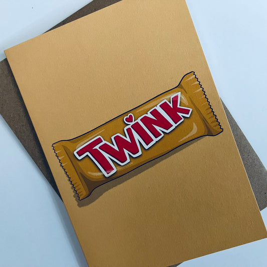 Twink Twix Humour Card