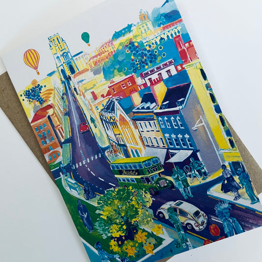 Colour Pop Park Street Art Card