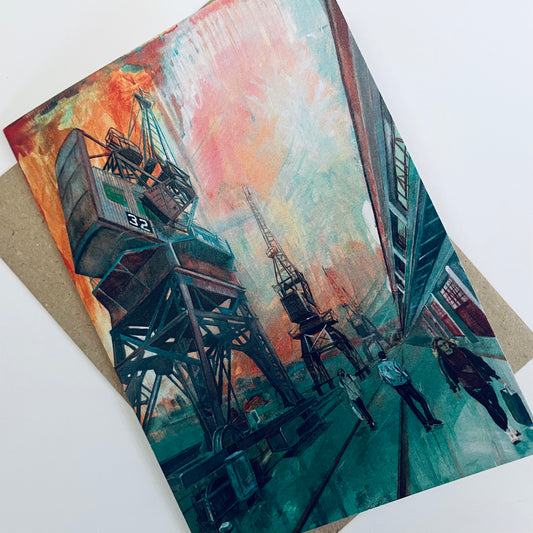 Bristol Cranes Art Card