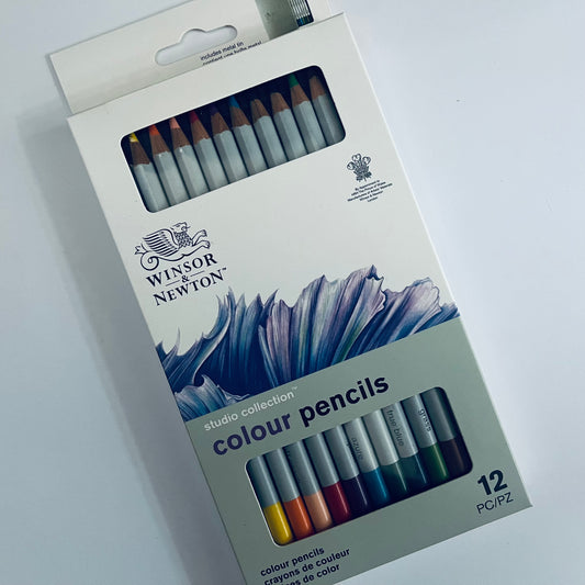 Winsor & Newton Studio Collection Colour Pencils (Tin of 12)
